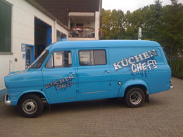 Der K&uuml;chenchef Wagen ist fertig
